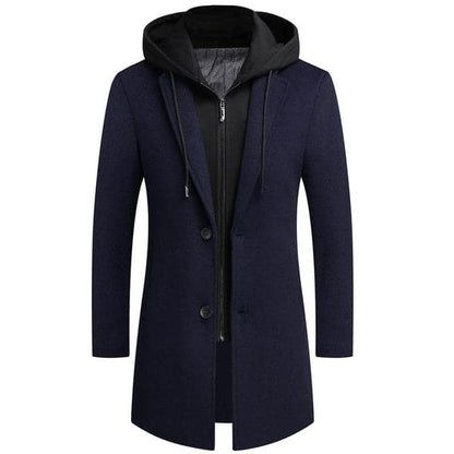 Veste Hiver Élégante avec Capuche Homme
