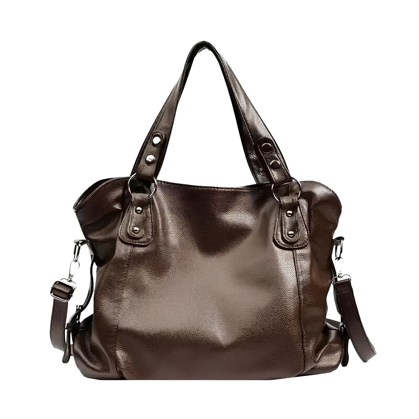 Sac à Main en Cuir Élégant Noir