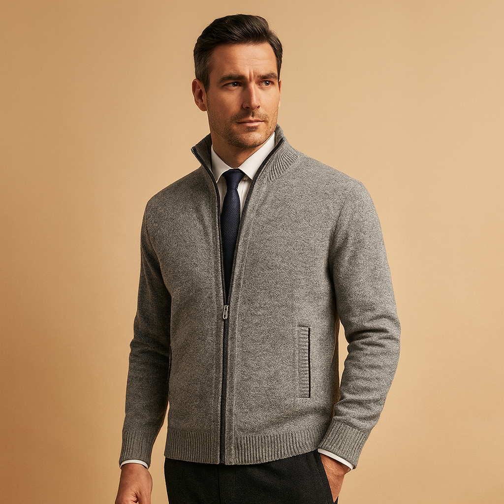 Gilet réversible épais pour homme hiver