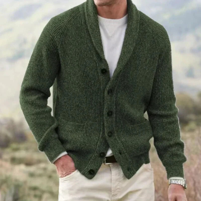 Cardigan Homme Tricot Chaud et Douillet - LuxeStyle