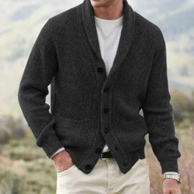 Cardigan Homme Tricot Chaud et Douillet