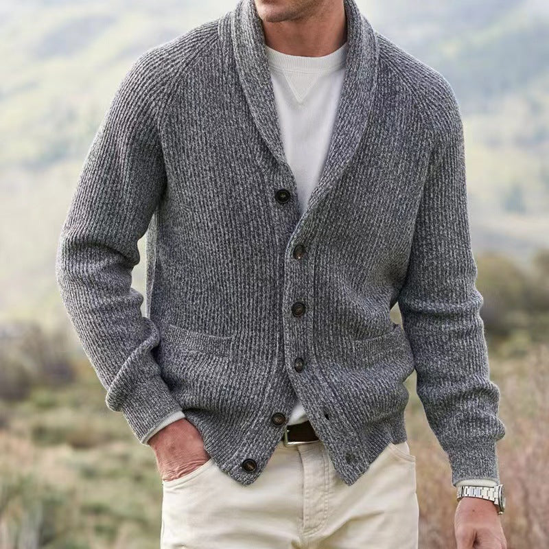 Cardigan Homme Tricot Chaud et Douillet