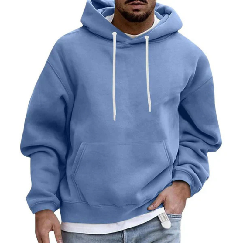 Sweat à capuche Oversize Confortable avec Poches Réglables