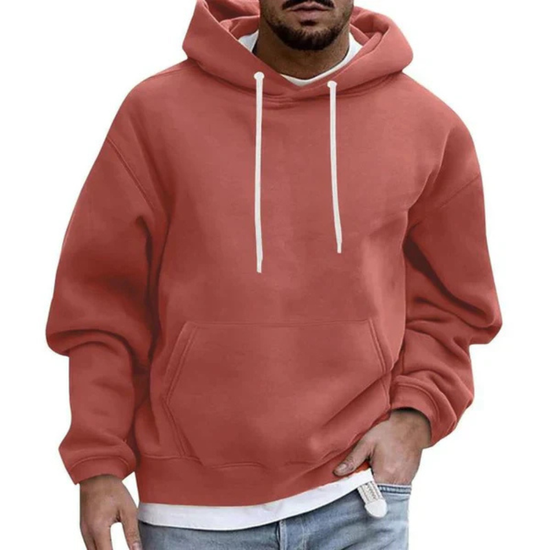 Sweat à capuche Oversize Confortable avec Poches Réglables