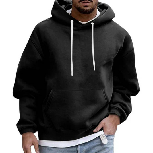 Sweat à capuche Oversize Confortable avec Poches Réglables - LuxeStyle