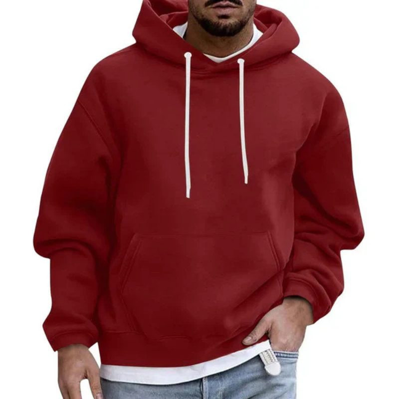 Sweat à capuche Oversize Confortable avec Poches Réglables