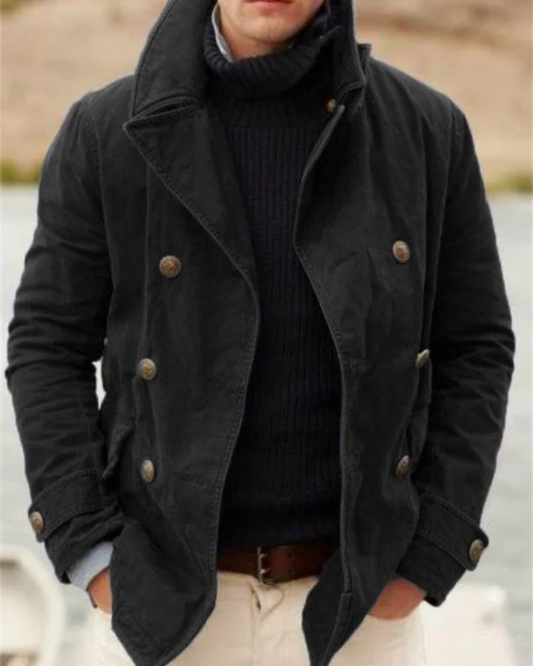 Veste Jean Dénim Confortable Manches Longues - LuxeStyle