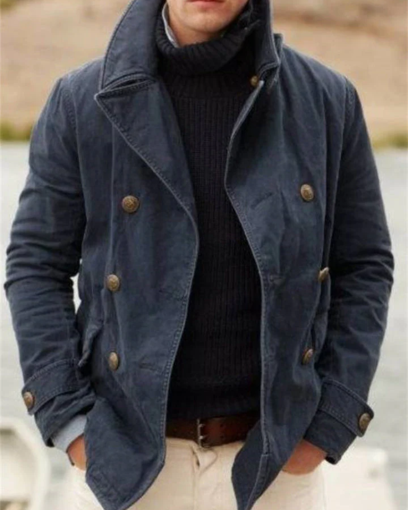 Veste Jean Dénim Confortable Manches Longues