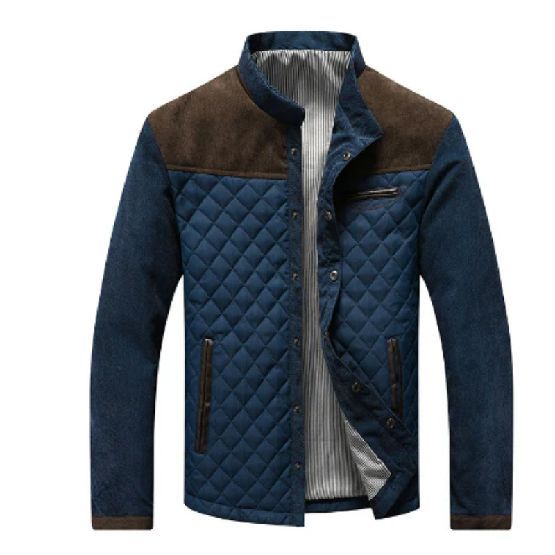 Veste hivernale épaisse à manches longues et poches pratiques - LuxeStyle