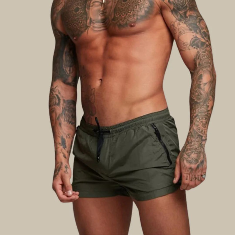 Short de bain Homme Stylo avec ceinture réglable