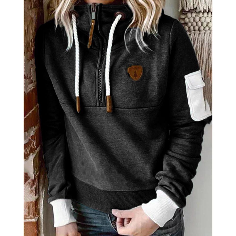 Sweat à capuche femme confort doux - Maille molletonnée et décontractée