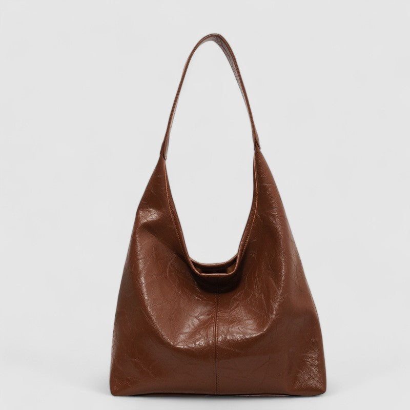 Sac à Main Femme Élégant - Grand Cabas Chic en Cuir Végétal avec Pochette Amovible