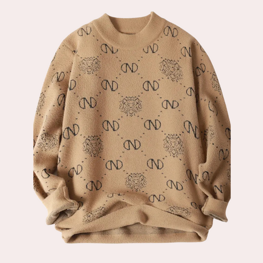 WILLIE - Pull Tricoté de Luxe pour Hommes