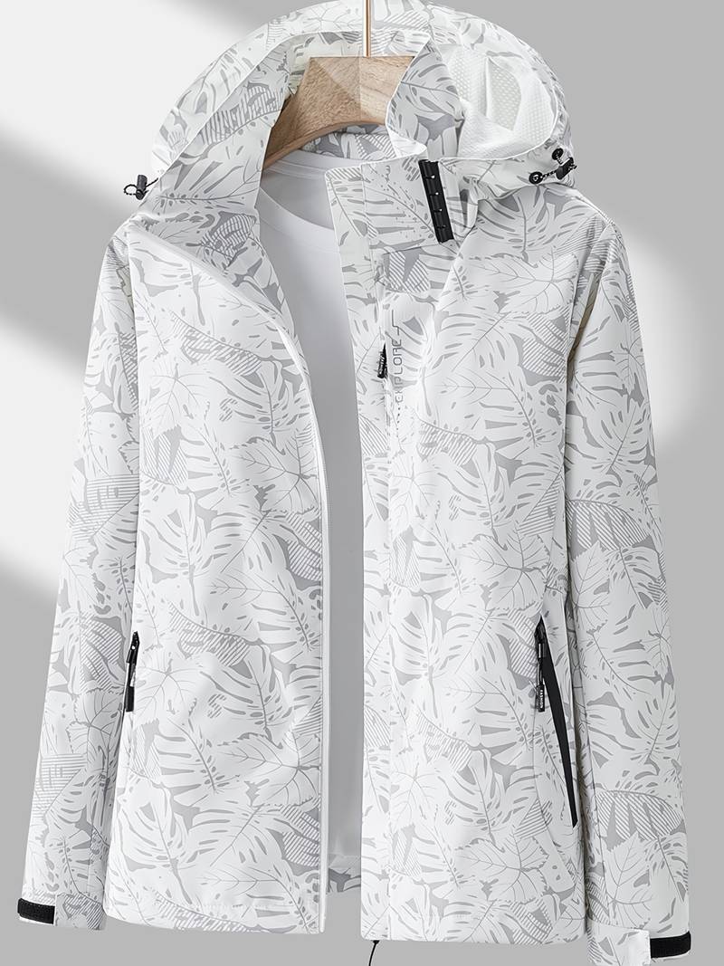Veste Imperméable Homme Élégant - Coupe-Vent Respirant Toutes Saisons