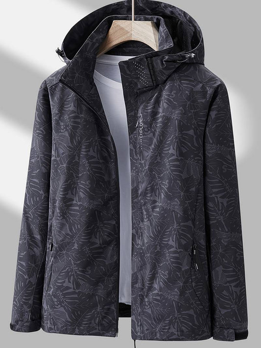 Veste Imperméable Homme Élégant - Coupe-Vent Respirant Toutes Saisons - LuxeStyle