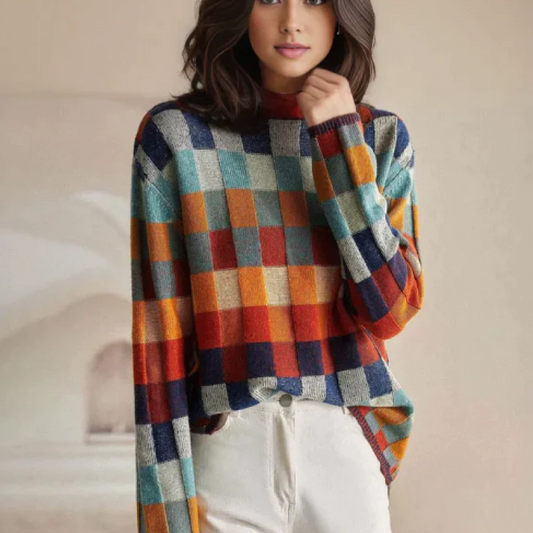 Pull Femme Chic – Cachemire Douillet et Élégant - LuxeStyle