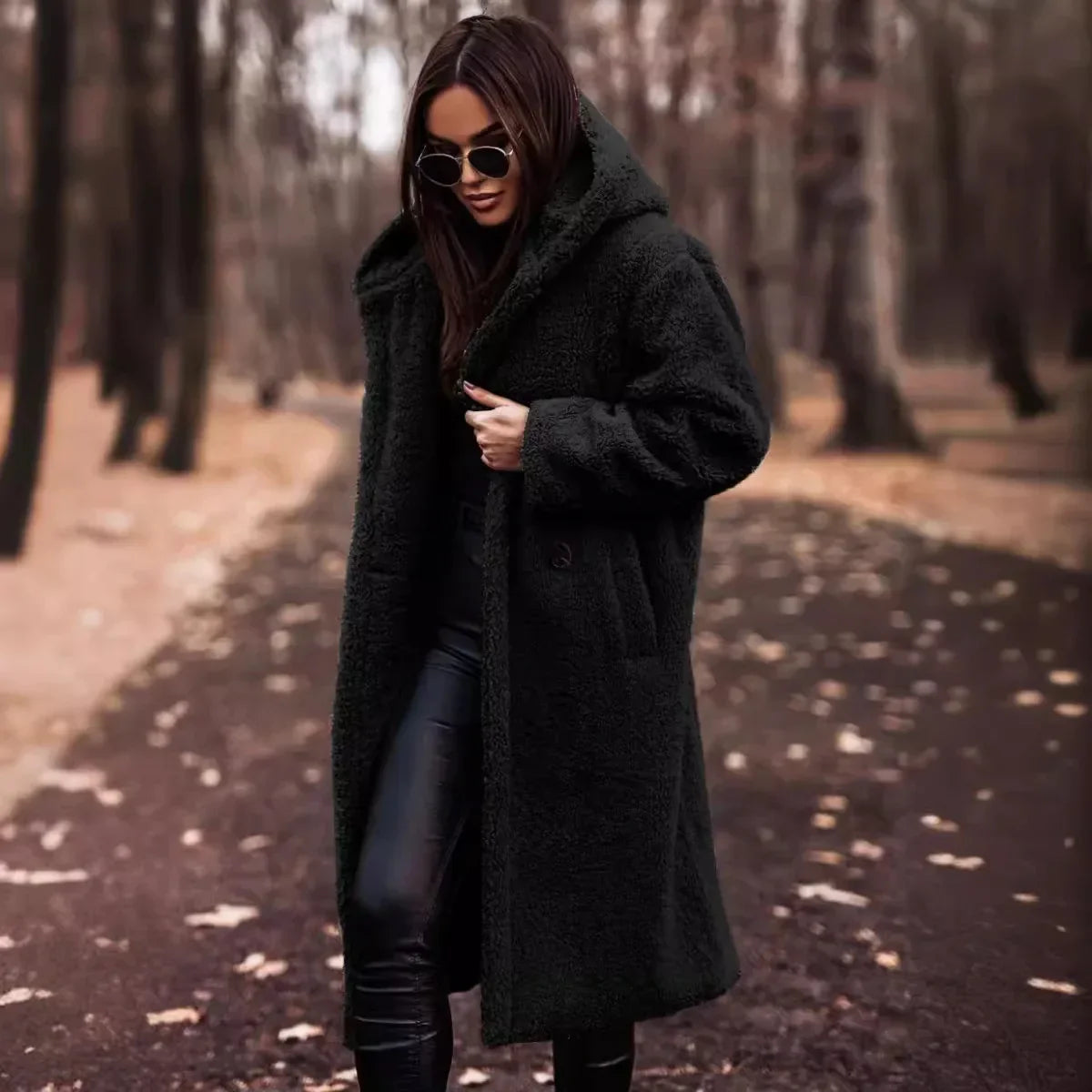 Manteau Automne Femme Élégant - Veste Hivernale Douce avec Fermeture Éclair et Style Actuel