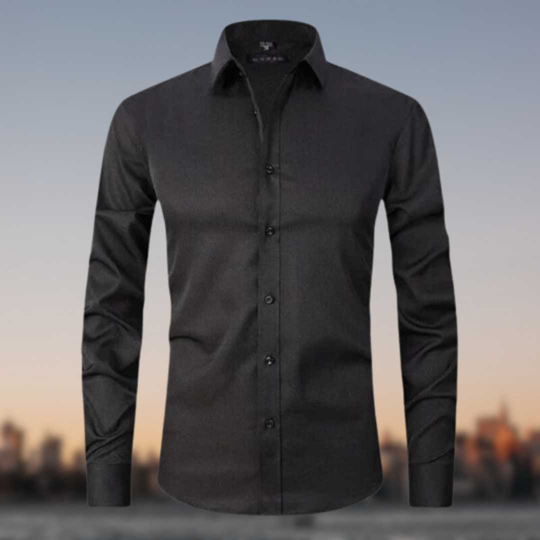 Chemise Classique Blanche Manches Longues