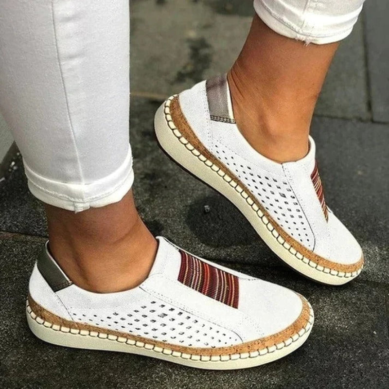 Bottes décontractées cuir marine femme
