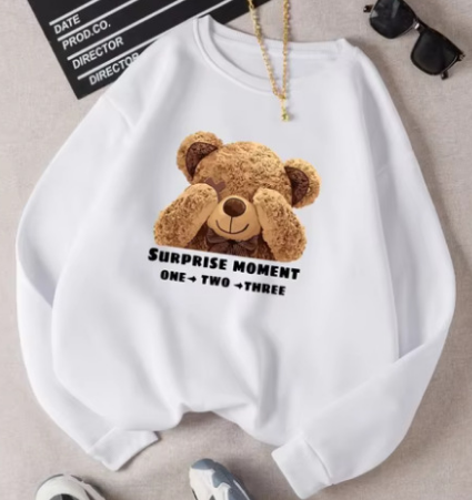 Sweat à Capuche Ours Cuddly
