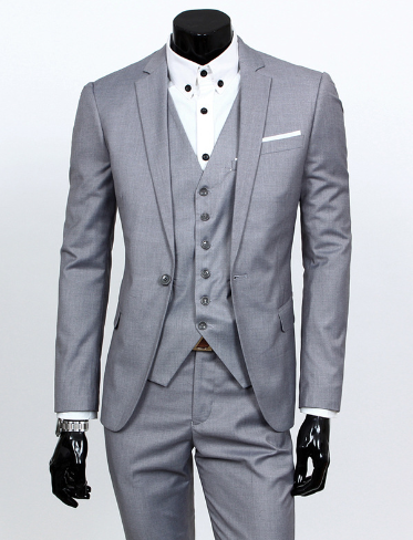 Costume Mariage Homme Élégant 3 Pièces Tailleur