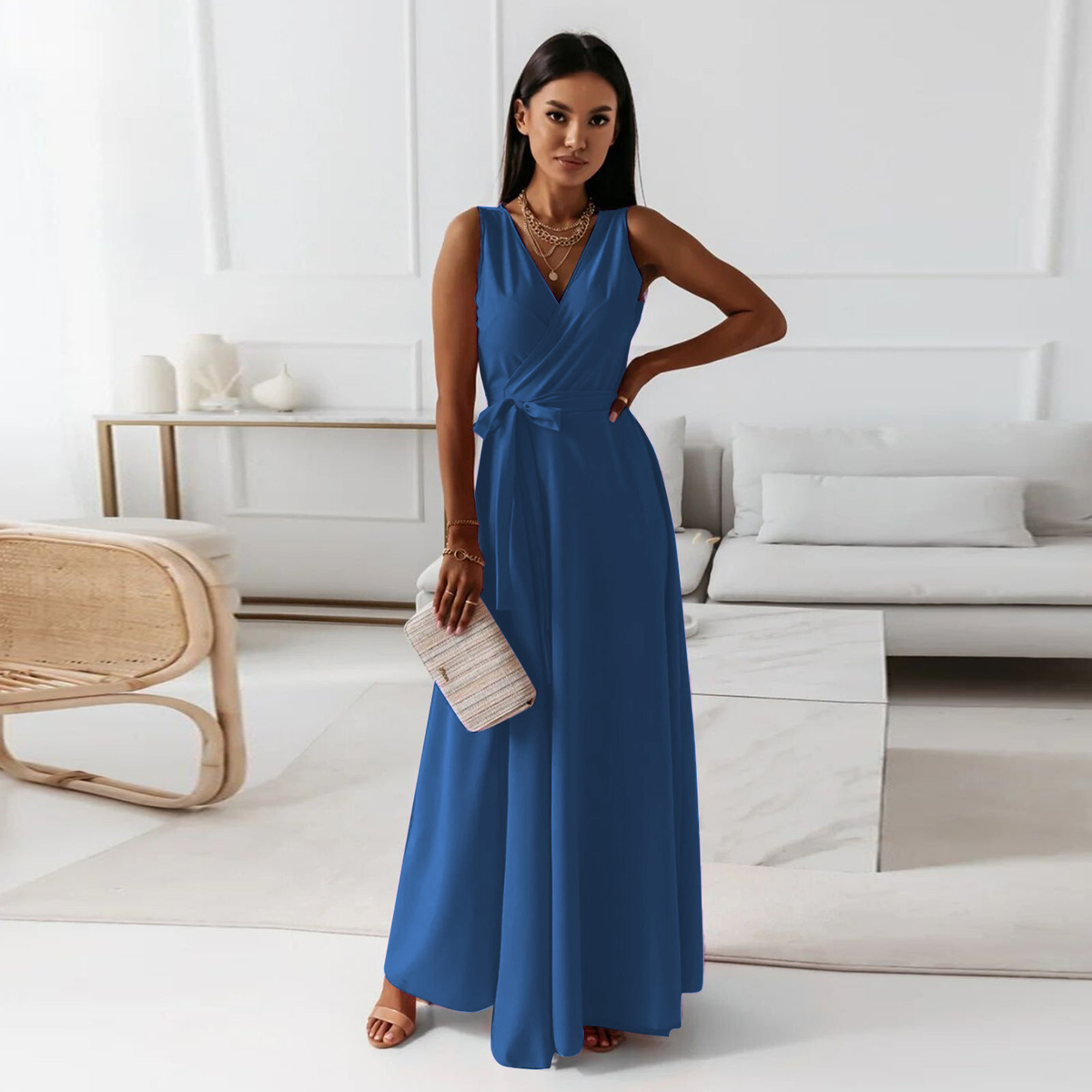 Robe de soirée longue et chic femme