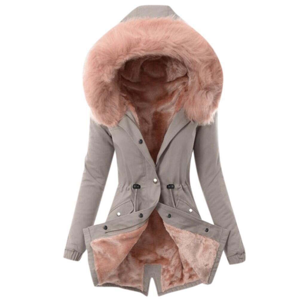 Veste Hivernale Doublée Élégante pour Femme