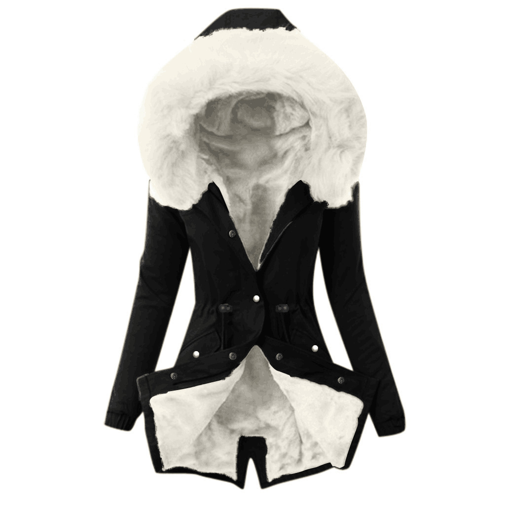 Veste Hivernale Doublée Élégante pour Femme