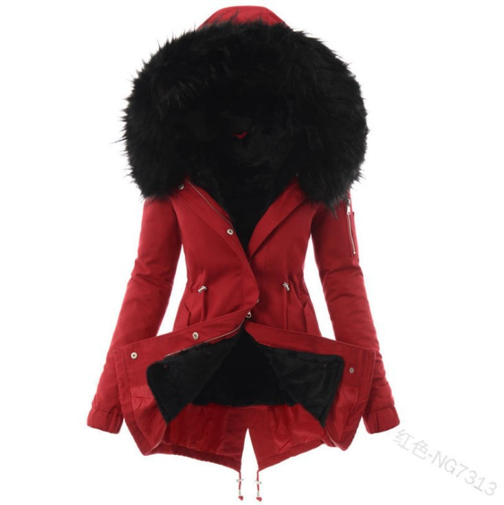 Veste Hivernale Doublée Élégante pour Femme
