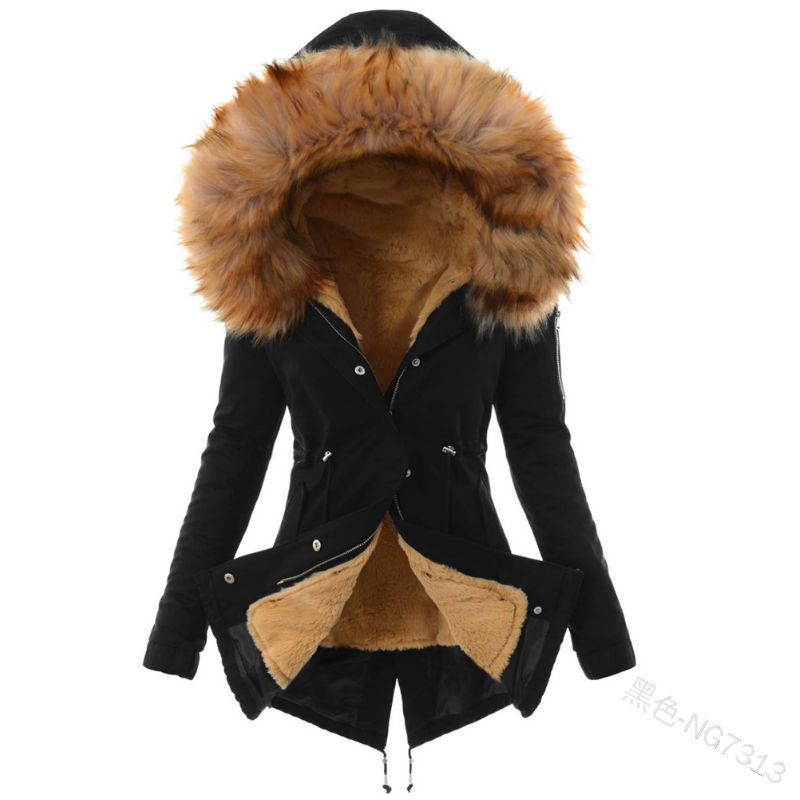 Veste Hivernale Doublée Élégante pour Femme - LuxeStyle