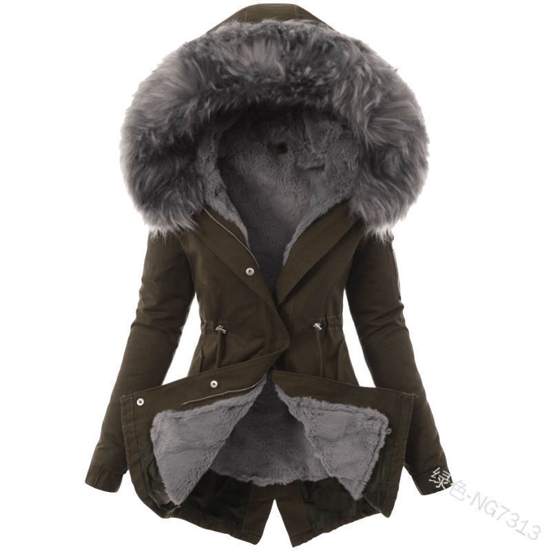 Veste Hivernale Doublée Élégante pour Femme