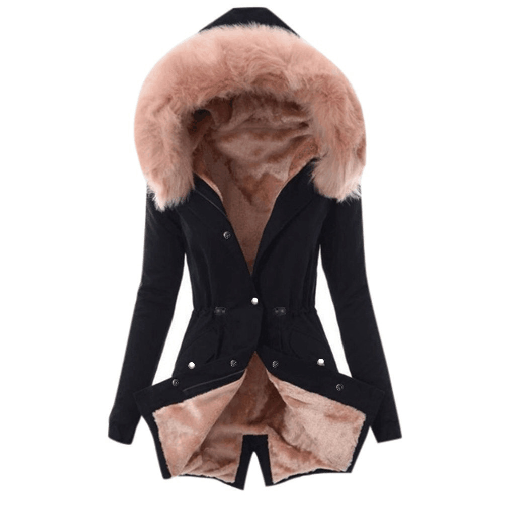 Veste Hivernale Doublée Élégante pour Femme
