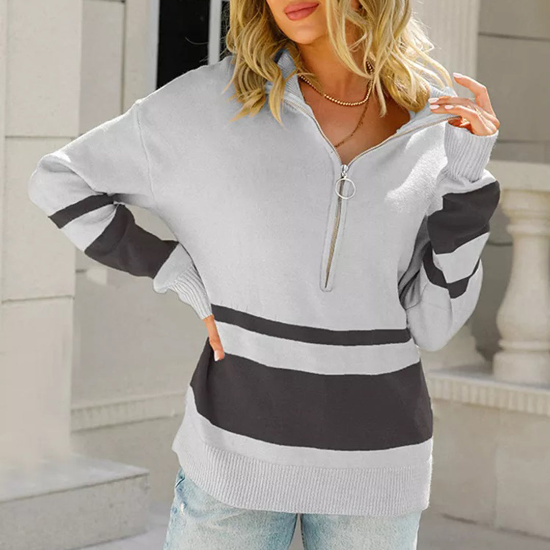 Pull Femme À Manches Longues Chaud Hiver