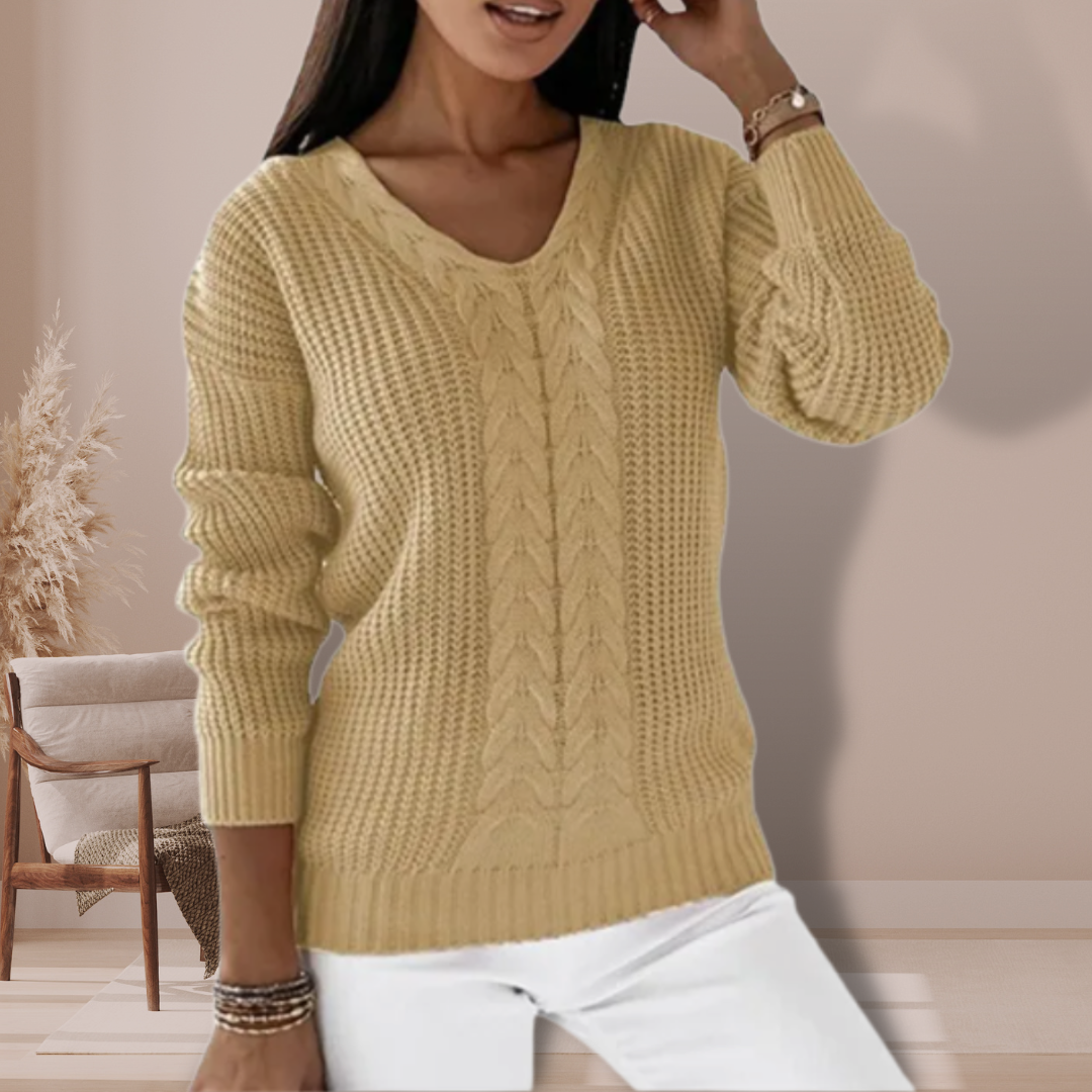 Pull Femme Tricot Doux et Élégant