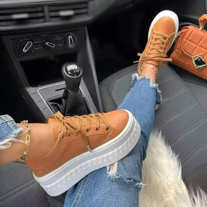 Chaussures de sport femme colorées à talons plats