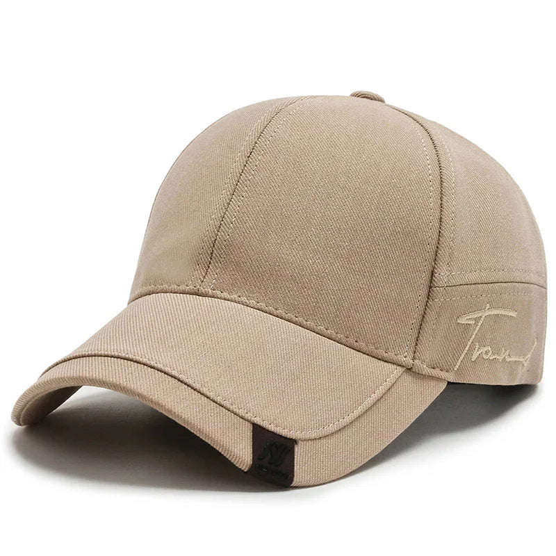 Casquette Sport à Visière Courbée avec Sangle Réglable