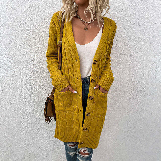 Gilet Femme Très Chaude à Maille Épaisse pour Hiver - LuxeStyle
