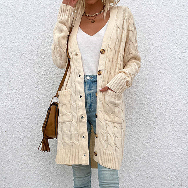 Gilet Femme Très Chaude à Maille Épaisse pour Hiver