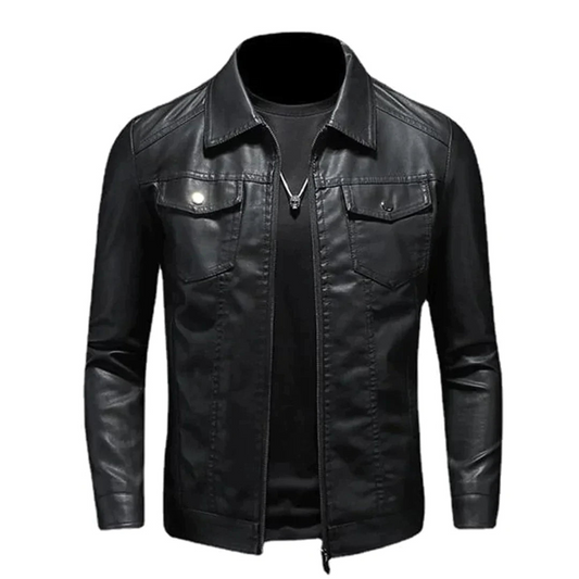 Blouson Homme Hiver Élégant | Zip Côtelé - luxestyle