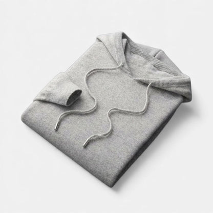 Pull à capuche en coton doux femme