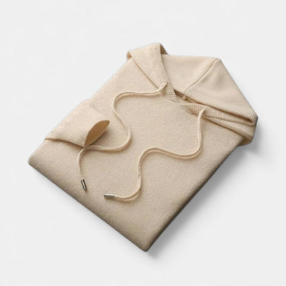 Pull à capuche en coton doux femme