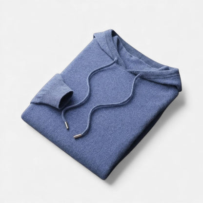 Pull à capuche en coton doux femme