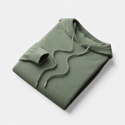 Pull à capuche en coton doux femme