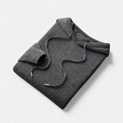 Pull à capuche en coton doux femme