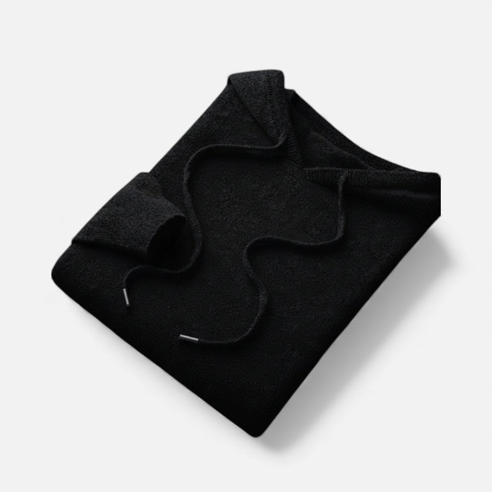 Pull à capuche en coton doux femme