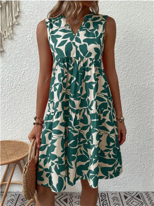 Robe Été Légère à Fleurs pour Femme - LuxeStyle