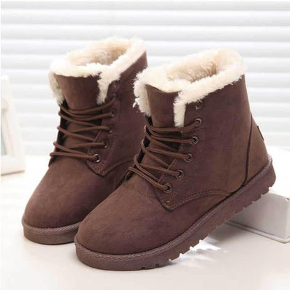 Bottines Femme Hiver avec Semelles Grip