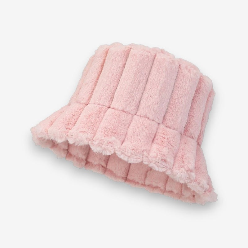 Chapeau Casquette Doux en Fourrure Synthétique