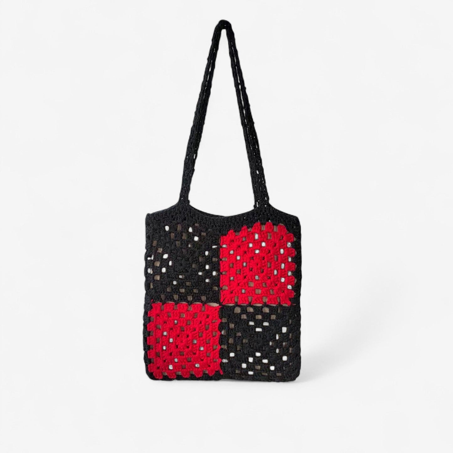 Sac à main polyvalent à motifs géométriques avec poignée réglable