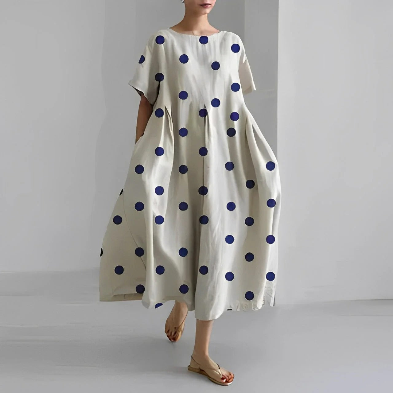 Robe Florale Été Pour Femme Taille Droite